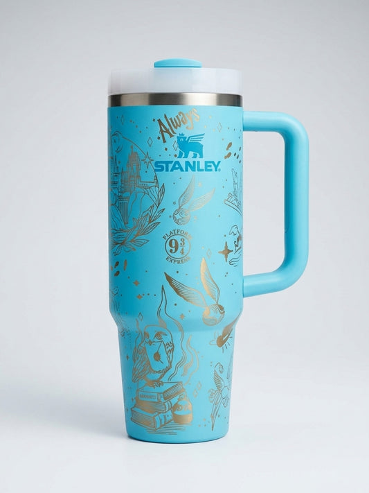 Custom laser engraved 30 oz Stanley tumbler
